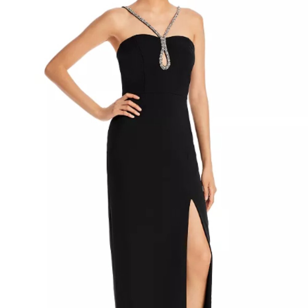 Aqua Embellished Chain Dress *NEW WITH TAGS*